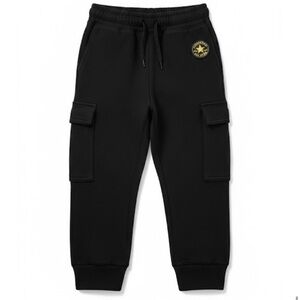 Converse Kids Black Star Patch Joggers Size 4t